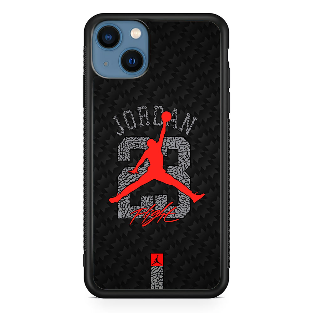 Air Jordan Sketch of Jersey iPhone 15 Case-Xtracase