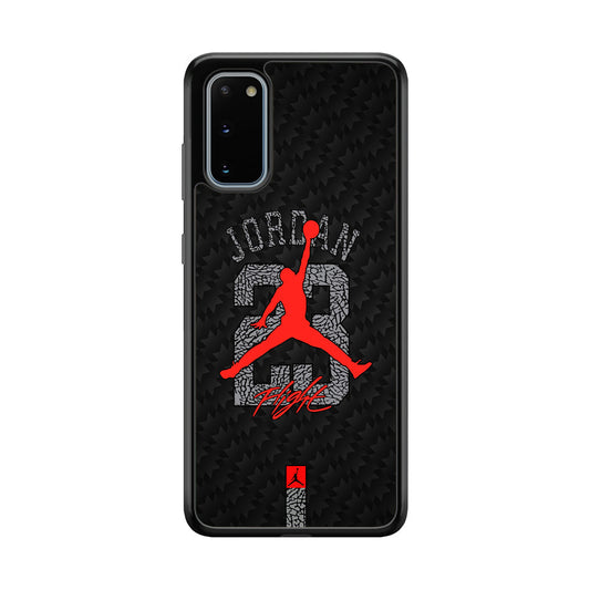 Air Jordan Sketch of Jersey Samsung Galaxy S20 Case-Xtracase
