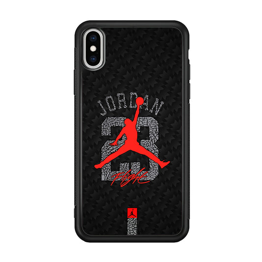 Air Jordan Sketch of Jersey iPhone Xs Case-Xtracase