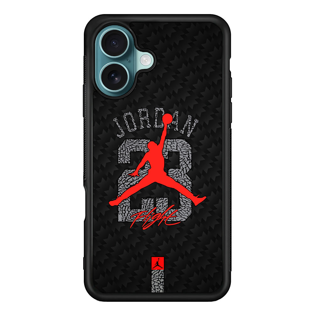 Air Jordan Sketch of Jersey iPhone 16 Plus Case - Xtracase