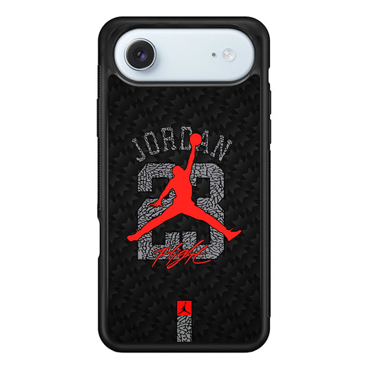 Air Jordan Sketch of Jersey iPhone 17 Air Case - Xtracase