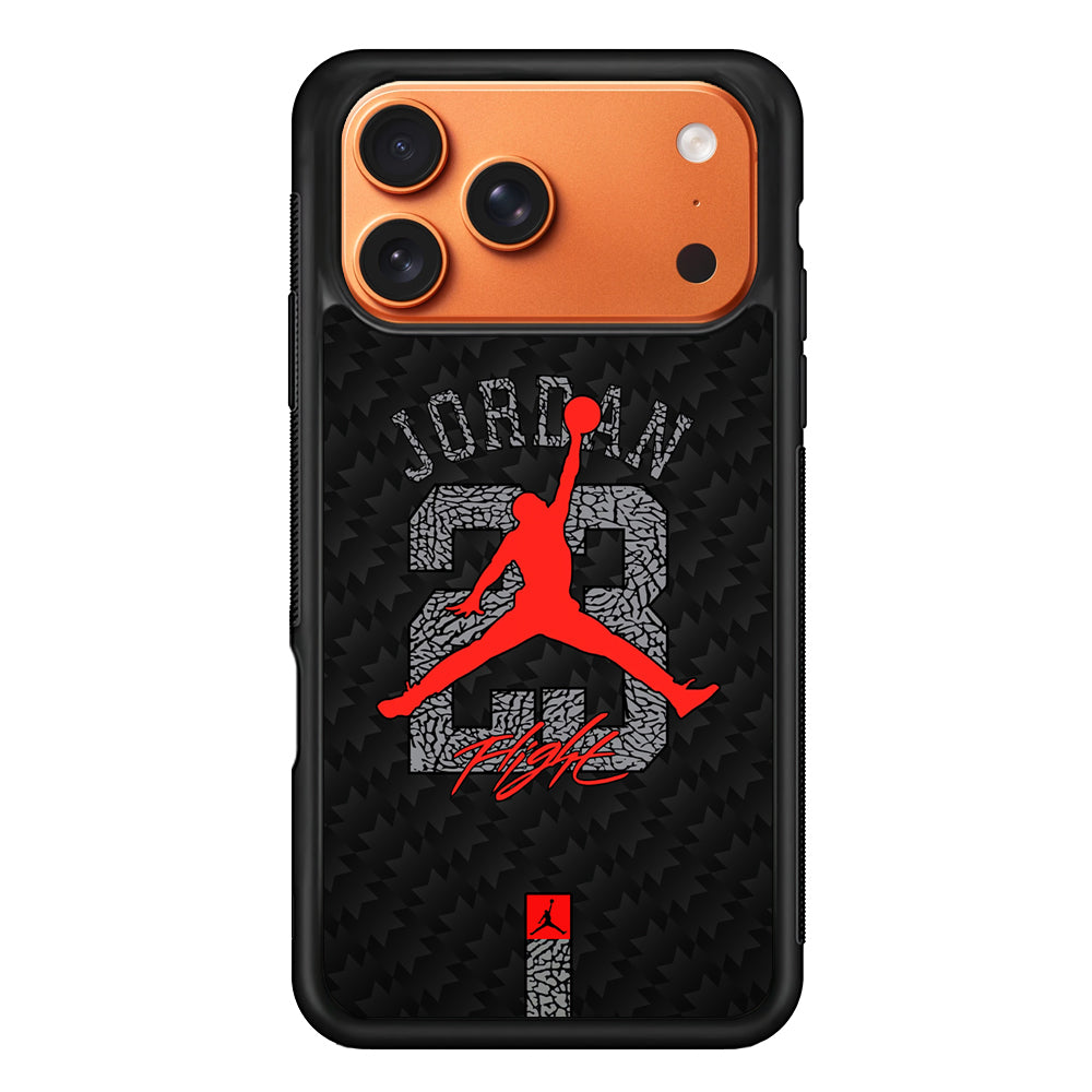 Air Jordan Sketch of Jersey iPhone 17 Pro Max Case