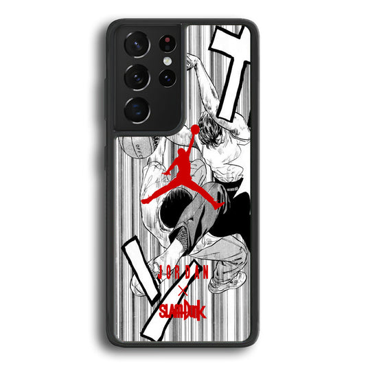 Air Jordan Slam Dunk Cover Samsung Galaxy S21 Ultra Case-Xtracase