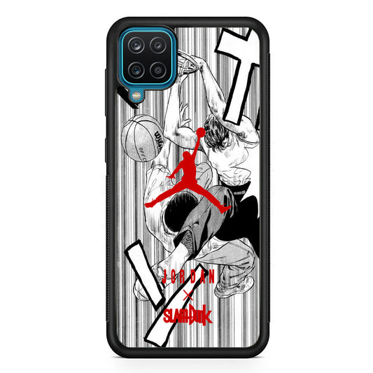 Air Jordan Slam Dunk Cover Samsung Galaxy A12 Case-Xtracase