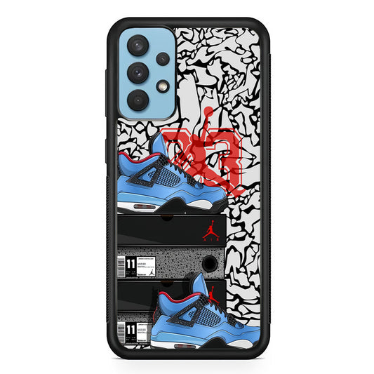 Air Jordan Sneakers from The Box Samsung Galaxy A32 Case-Xtracase