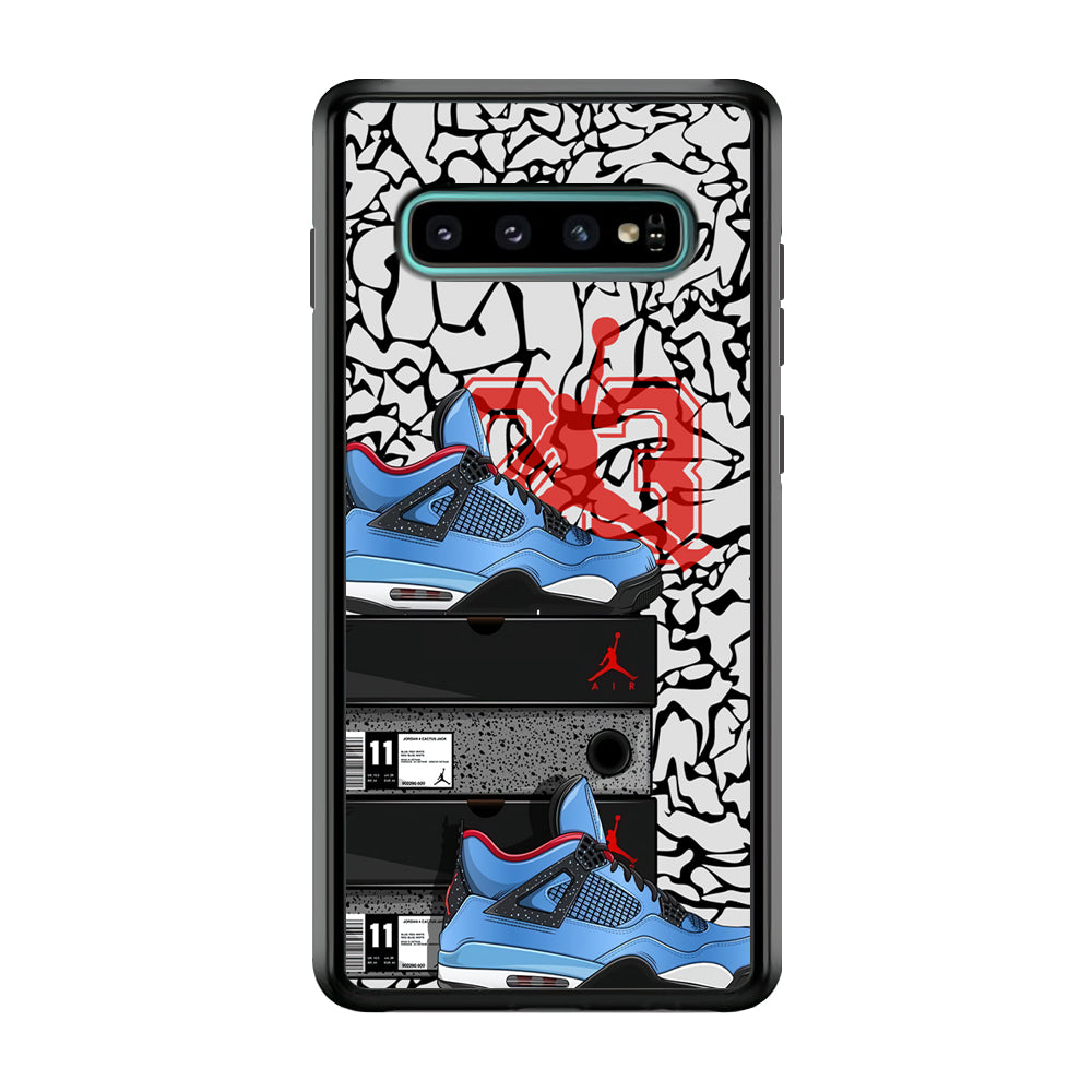 Air Jordan Sneakers from The Box Samsung Galaxy S10 Plus Case-Xtracase