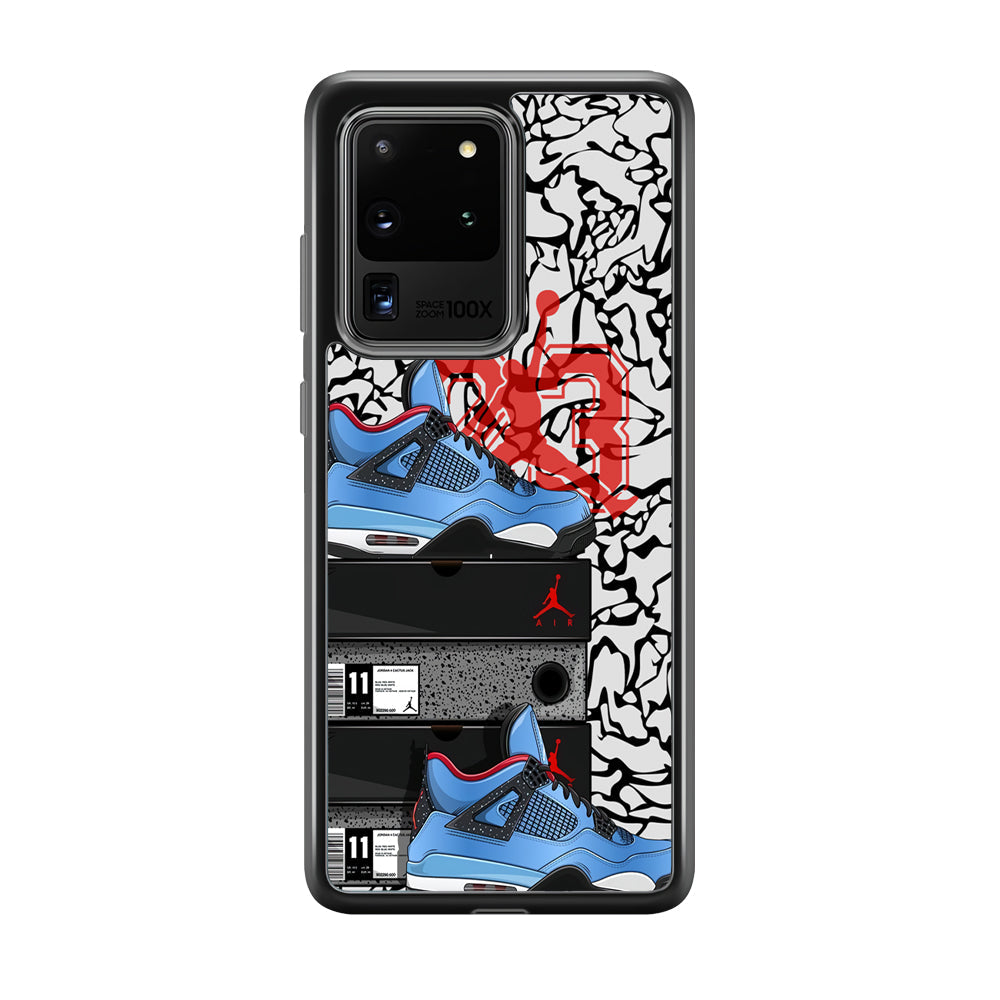 Air Jordan Sneakers from The Box Samsung Galaxy S20 Ultra Case-Xtracase