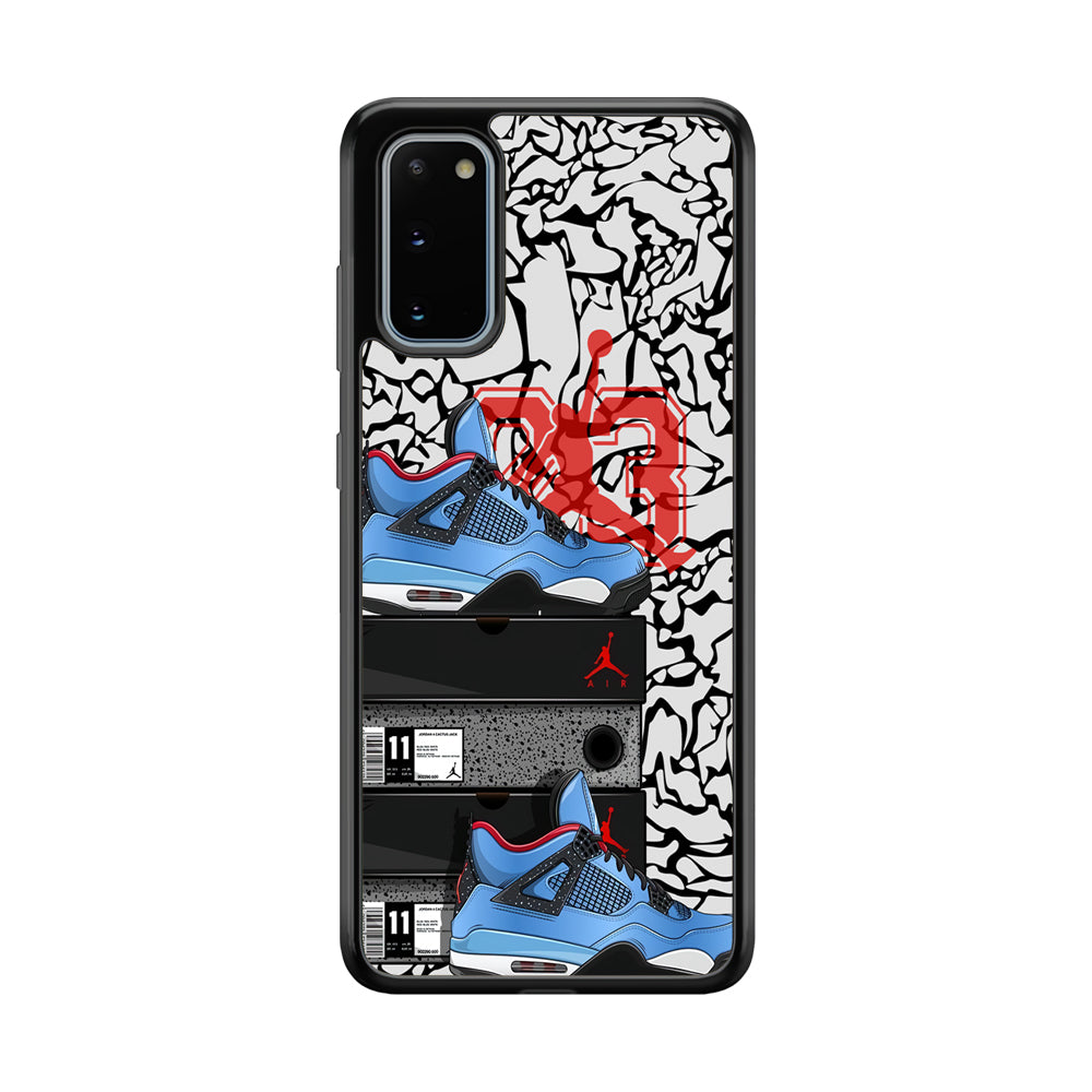Air Jordan Sneakers from The Box Samsung Galaxy S20 Case-Xtracase