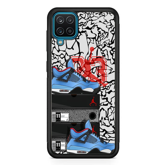 Air Jordan Sneakers from The Box Samsung Galaxy A12 Case-Xtracase
