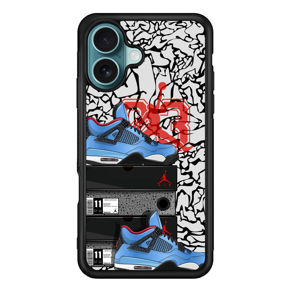 Air Jordan Sneakers from The Box iPhone 16 Plus Case - Xtracase