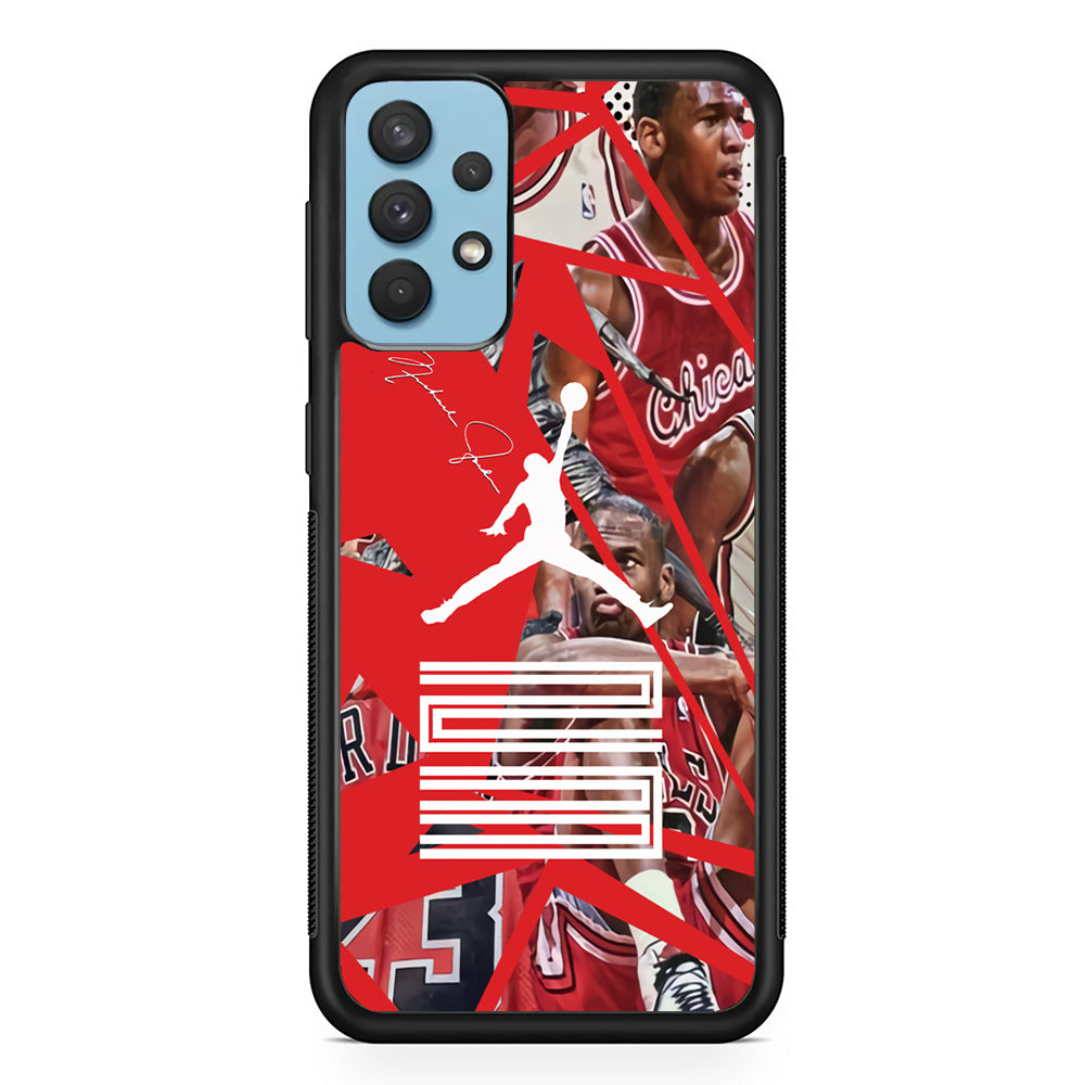 Air Jordan Spirit of Soul Samsung Galaxy A32 Case-Xtracase