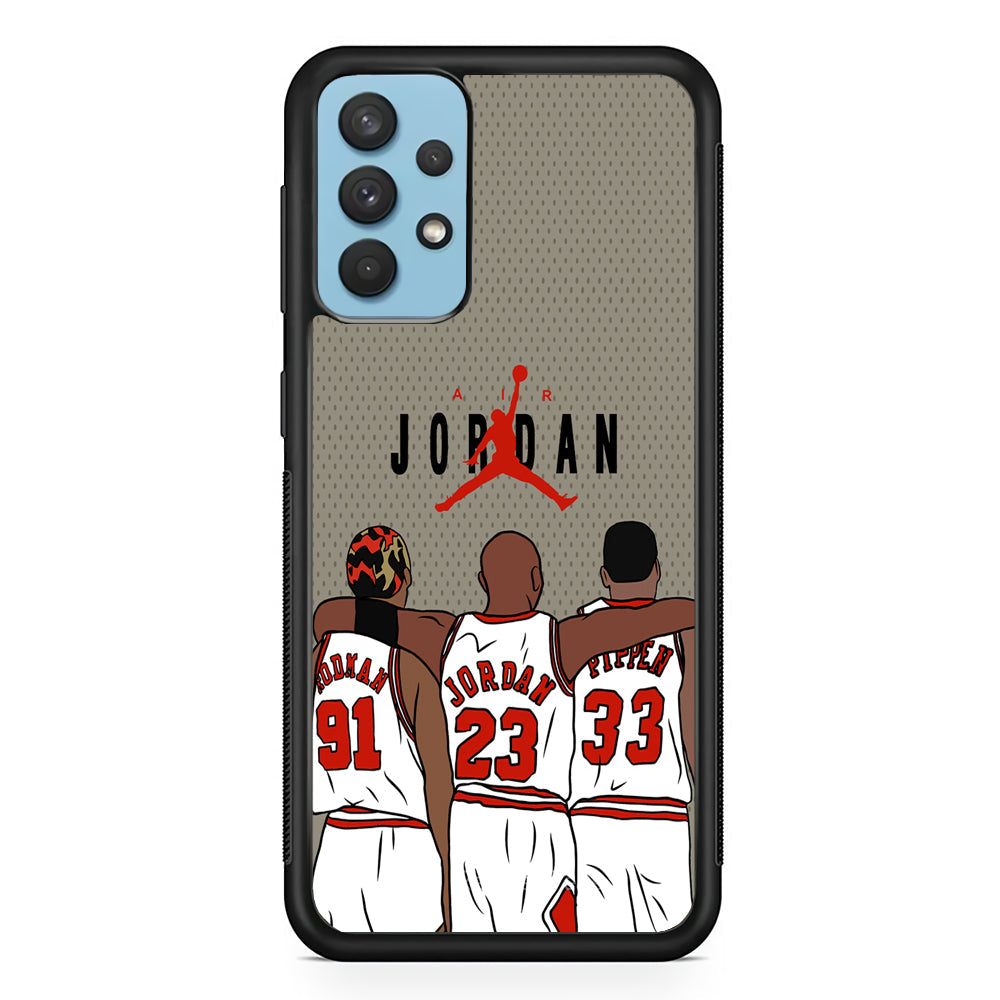 Air Jordan Story of Comrade Samsung Galaxy A32 Case-Xtracase
