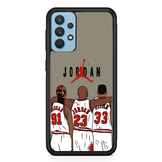 Air Jordan Story of Comrade Samsung Galaxy A32 Case-Xtracase