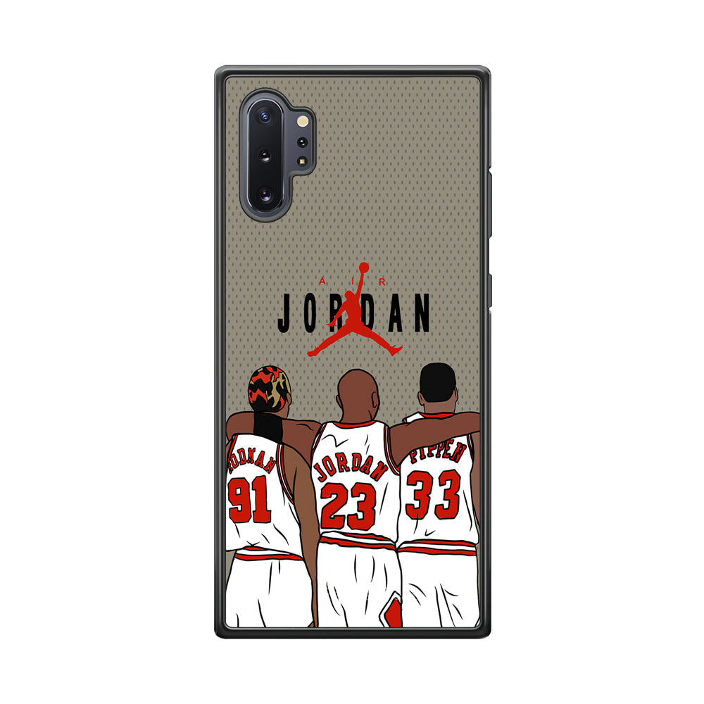 Air Jordan Story of Comrade Samsung Galaxy Note 10 Plus Case-Xtracase