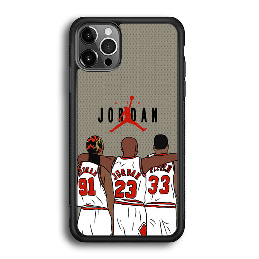 Air Jordan Story of Comrade iPhone 12 Pro Case-Xtracase