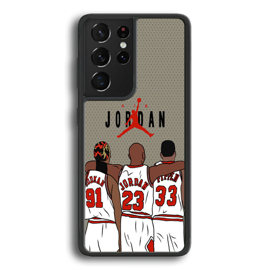 Air Jordan Story of Comrade Samsung Galaxy S21 Ultra Case-Xtracase