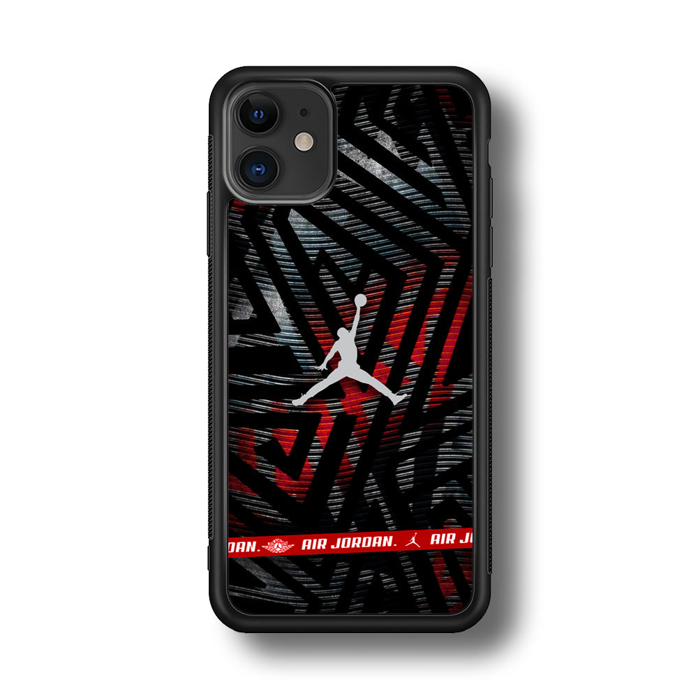 Air Jordan Strokes in Streak iPhone 11 Case-Xtracase