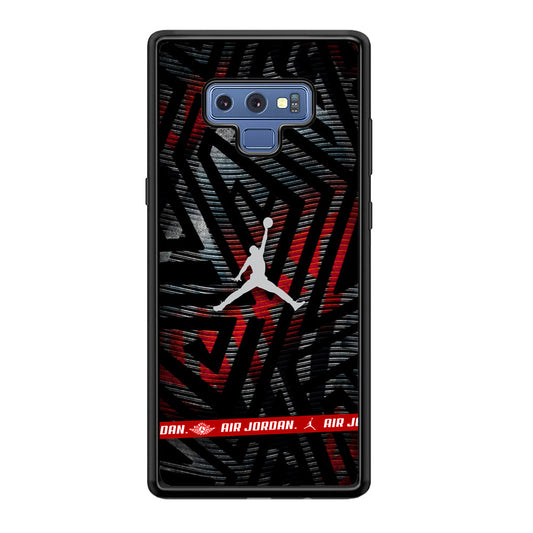 Air Jordan Strokes in Streak Samsung Galaxy Note 9 Case-Xtracase