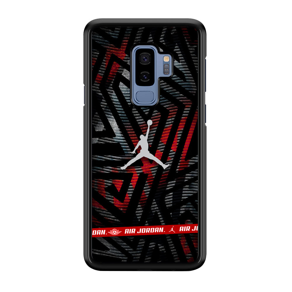 Air Jordan Strokes in Streak Samsung Galaxy S9 Plus Case-Xtracase