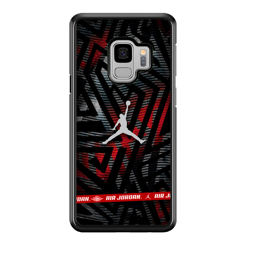 Air Jordan Strokes in Streak Samsung Galaxy S9 Case-Xtracase