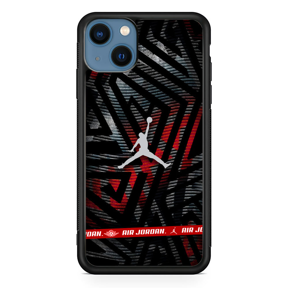 Air Jordan Strokes in Streak iPhone 15 Case-Xtracase
