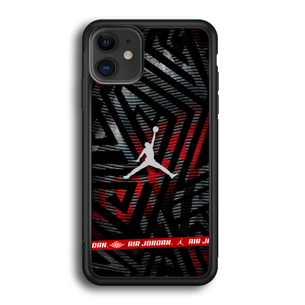 Air Jordan Strokes in Streak iPhone 12 Case-Xtracase