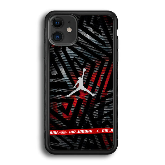 Air Jordan Strokes in Streak iPhone 12 Case-Xtracase