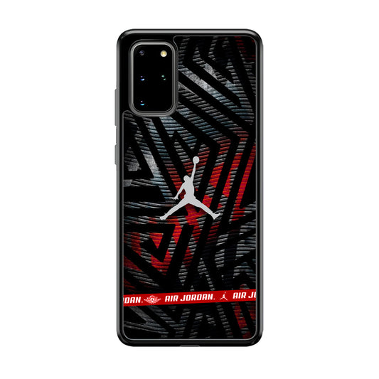 Air Jordan Strokes in Streak Samsung Galaxy S20 Plus Case-Xtracase