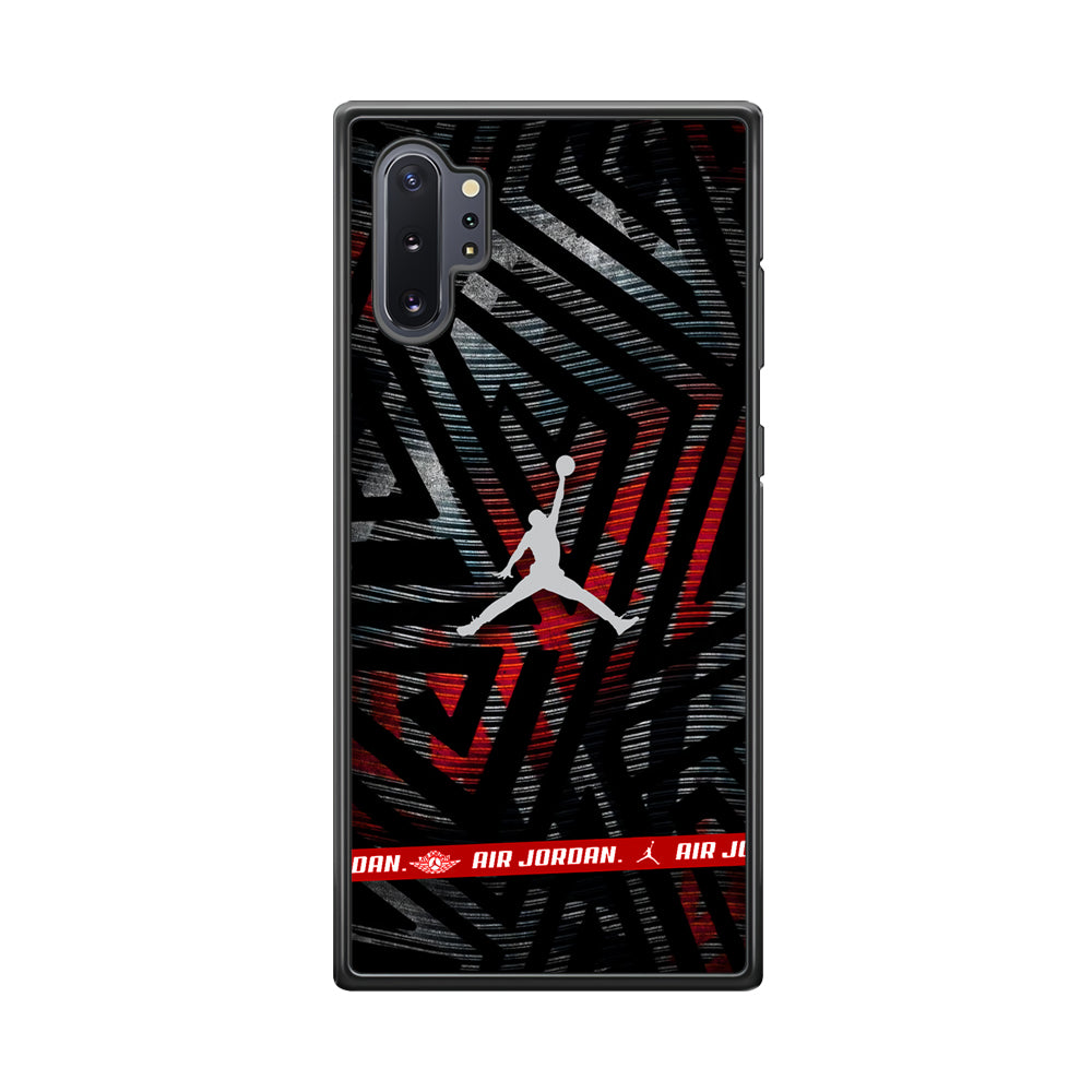 Air Jordan Strokes in Streak Samsung Galaxy Note 10 Plus Case-Xtracase