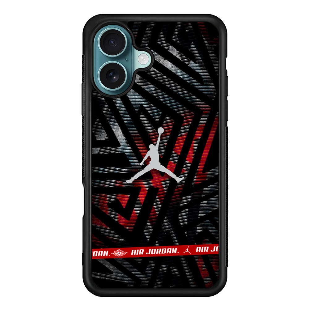 Air Jordan Strokes in Streak iPhone 16 Case - Xtracase