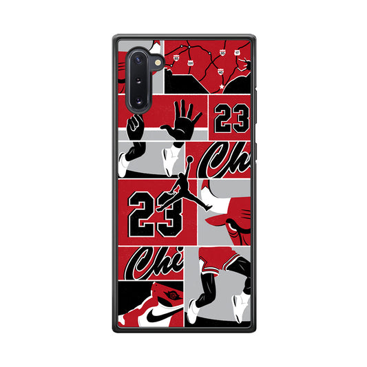 Air Jordan Team Collage Backdrop Samsung Galaxy Note 10 Case-Xtracase