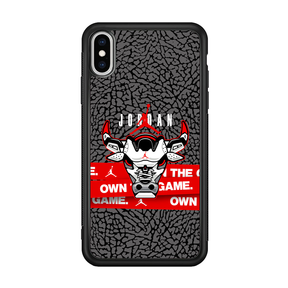 Air Jordan The Bull Head iPhone Xs Case-Xtracase