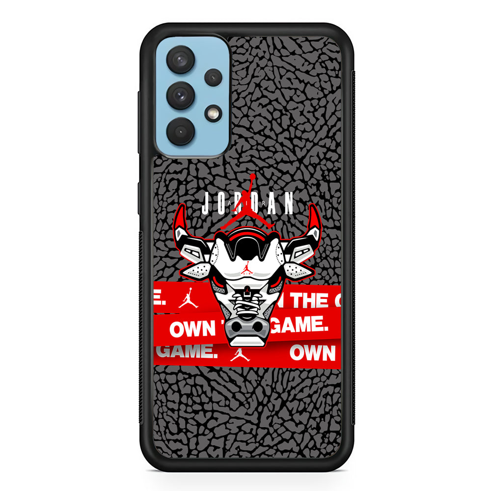 Air Jordan The Bull Head Samsung Galaxy A32 Case-Xtracase