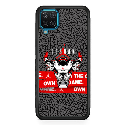 Air Jordan The Bull Head Samsung Galaxy A12 Case-Xtracase