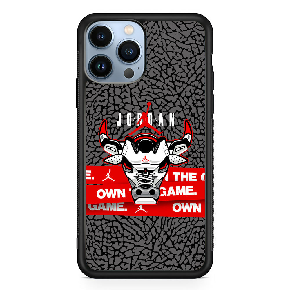 Air Jordan The Bull Head iPhone 15 Pro Case-Xtracase