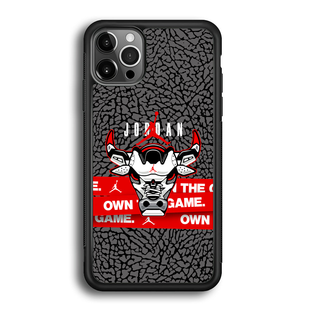 Air Jordan The Bull Head iPhone 12 Pro Case-Xtracase