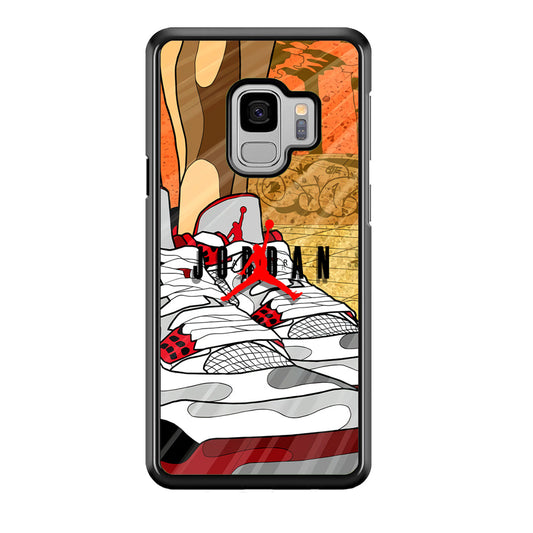 Air Jordan The Cartoon Shoes Samsung Galaxy S9 Case-Xtracase