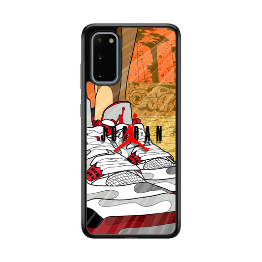 Air Jordan The Cartoon Shoes Samsung Galaxy S20 Case-Xtracase