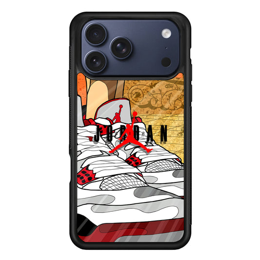 Air Jordan The Cartoon Shoes iPhone 17 Pro Case - Xtracase