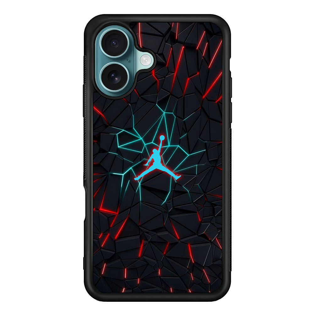 Air Jordan The Rock Shapes iPhone 16 Case - Xtracase