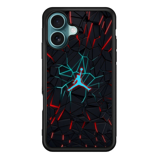Air Jordan The Rock Shapes iPhone 16 Case - Xtracase