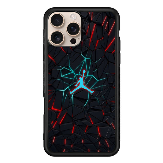 Air Jordan The Rock Shapes iPhone 16 Pro Max Case - Xtracase