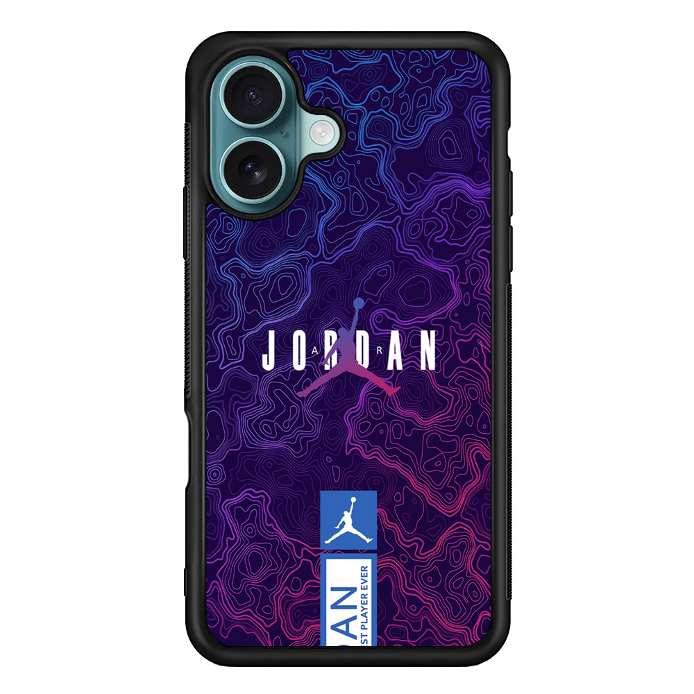 Air Jordan The Twilight Sky Contour iPhone 16 Plus Case - Xtracase