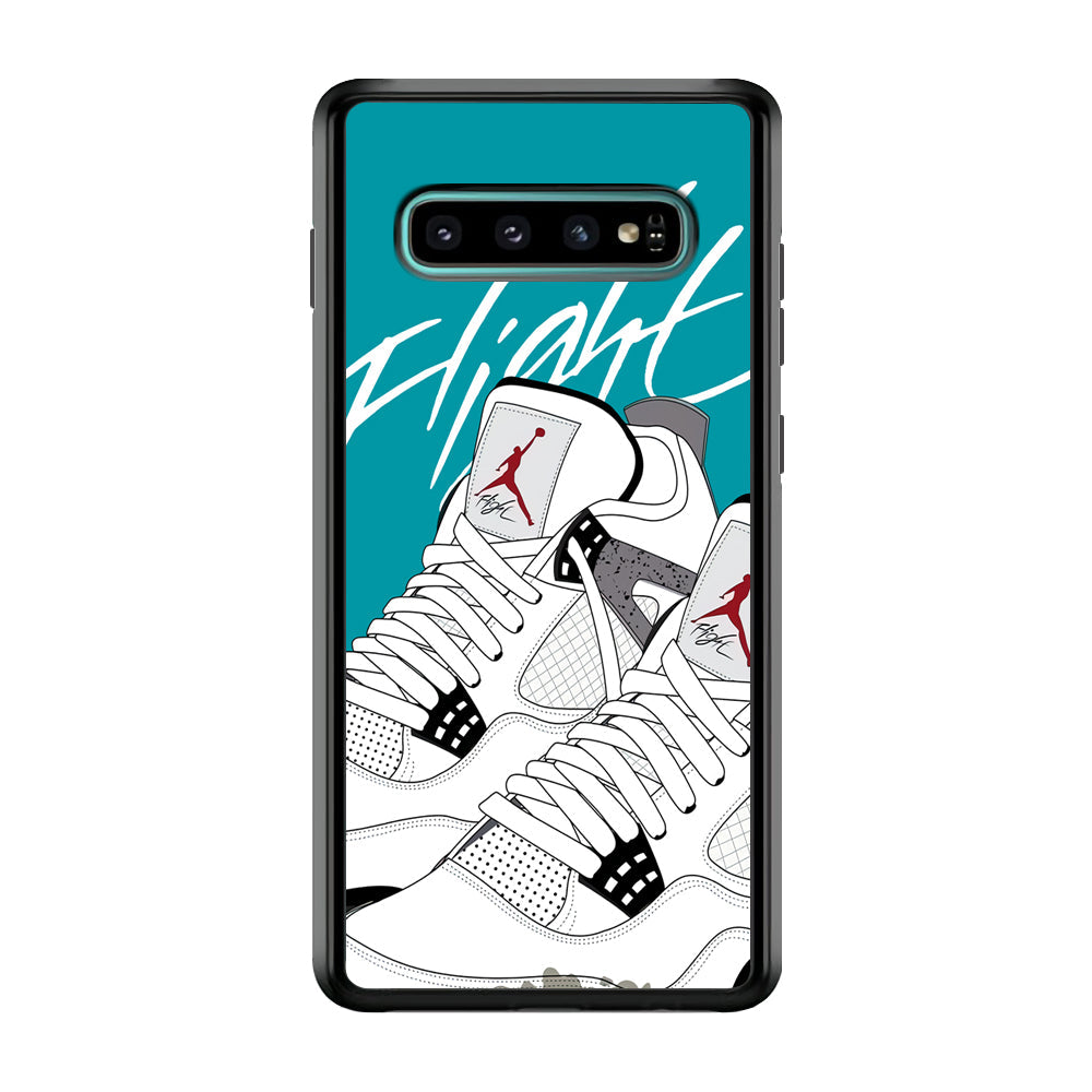 Air Jordan The White Shoes Samsung Galaxy S10 Plus Case-Xtracase