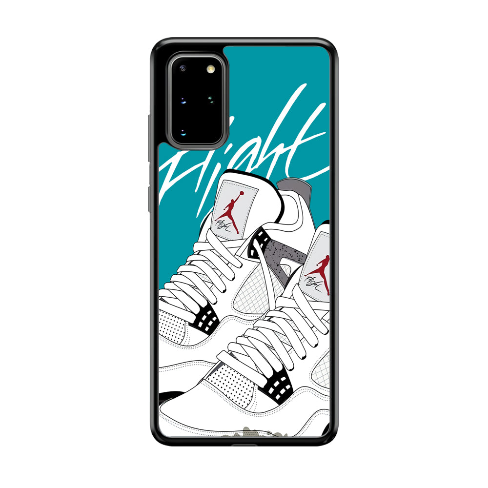 Air Jordan The White Shoes Samsung Galaxy S20 Plus Case-Xtracase