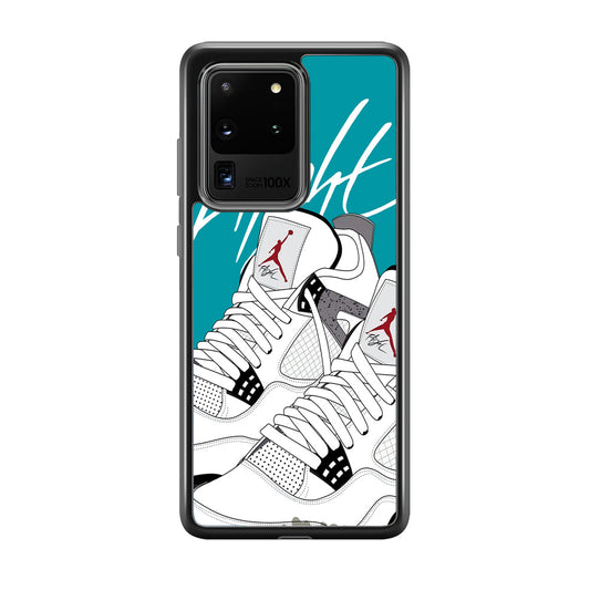 Air Jordan The White Shoes Samsung Galaxy S20 Ultra Case-Xtracase