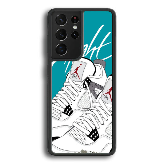 Air Jordan The White Shoes Samsung Galaxy S25 Ultra Case-Xtracase