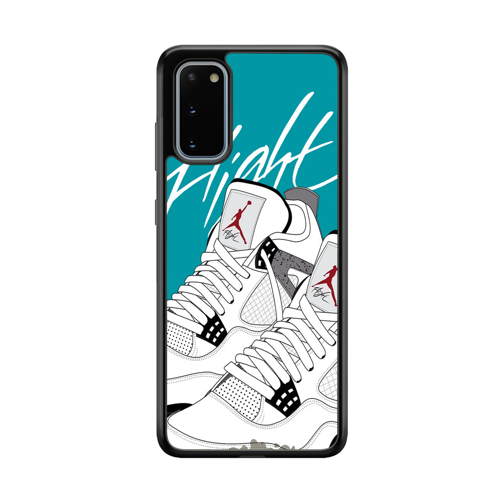 Air Jordan The White Shoes Samsung Galaxy S20 Case-Xtracase
