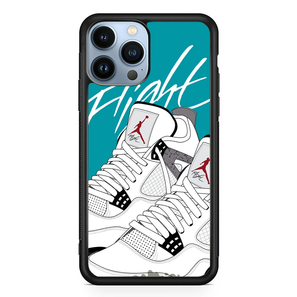 Air Jordan The White Shoes iPhone 15 Pro Case-Xtracase