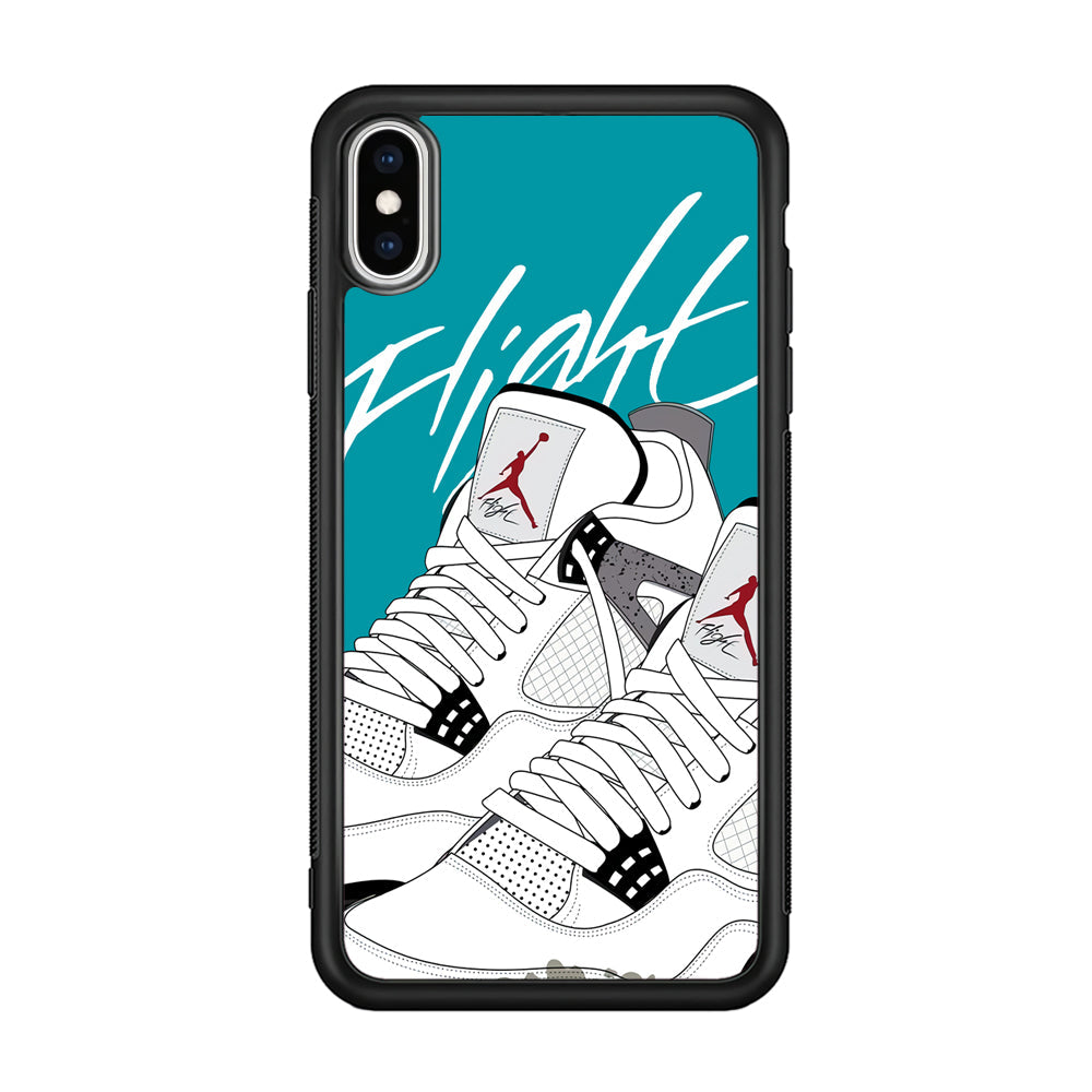 Air Jordan The White Shoes iPhone X Case-Xtracase